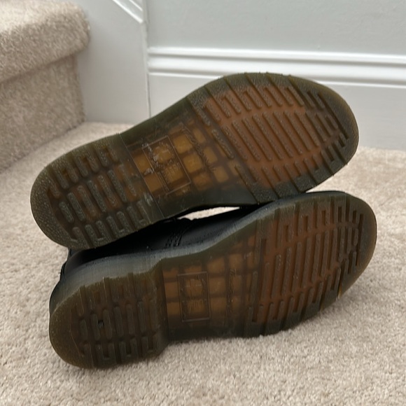 DR MARTENS LACE UP BOOTS SIZE 5 UK/6 US BLACK LEATHER - Picture 4 of 5